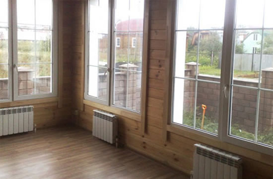 отопление в деревянном доме газом