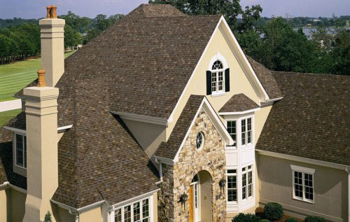 Эффектная кровля из мягкой черепицы